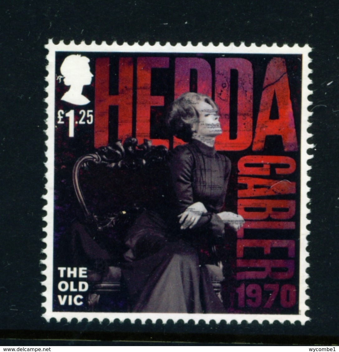 GREAT BRITAIN  -  2018 The Old Vic £1.25 Used As Scan - Used Stamps