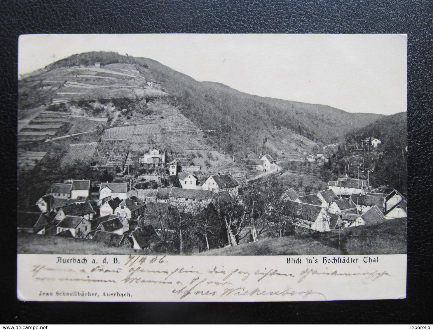 AK BENSHEIM Bergstrasse Auerbach 1906 / D*43908 - Bensheim