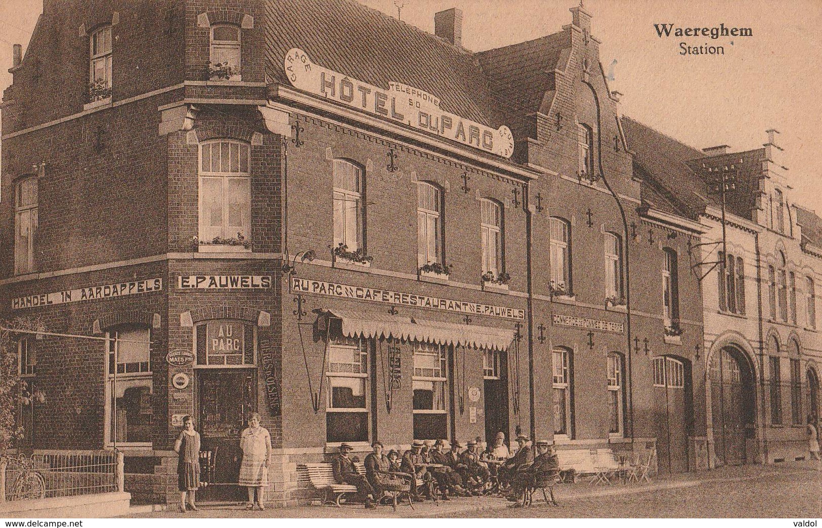 WAEREGHEM : Station. - Waregem