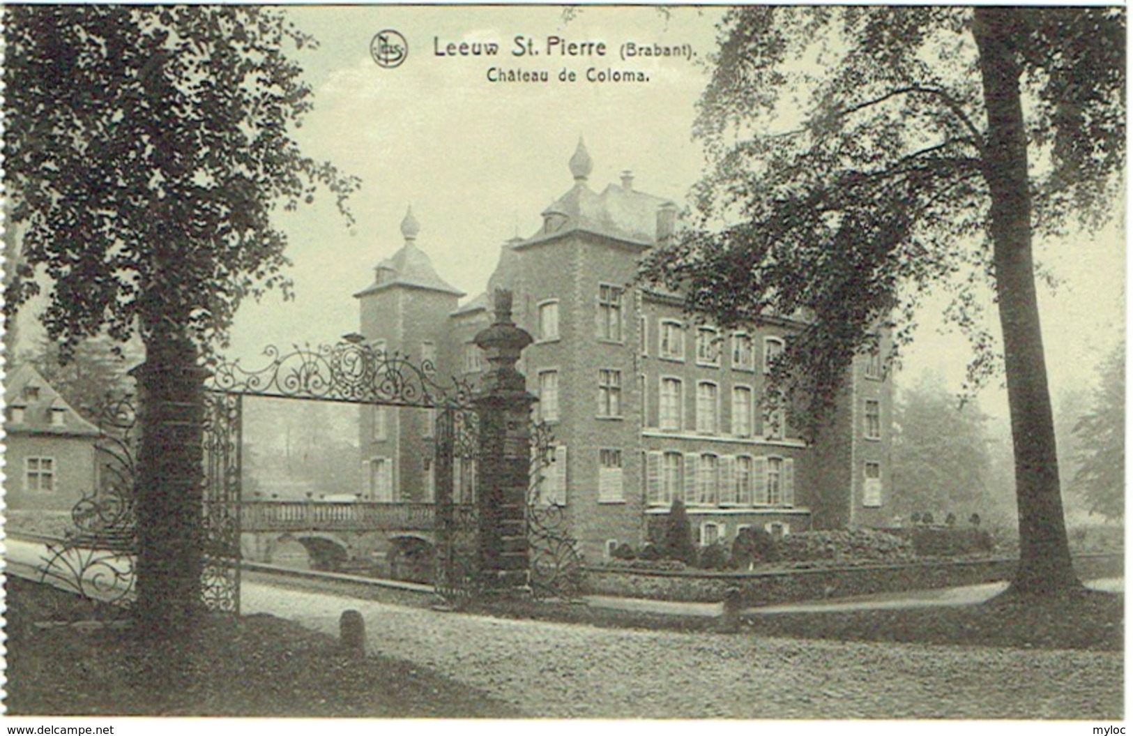 Sint- Pieters-Leeuw. Château  De Coloma. Leeuw St. Pierre. - Sint-Pieters-Leeuw