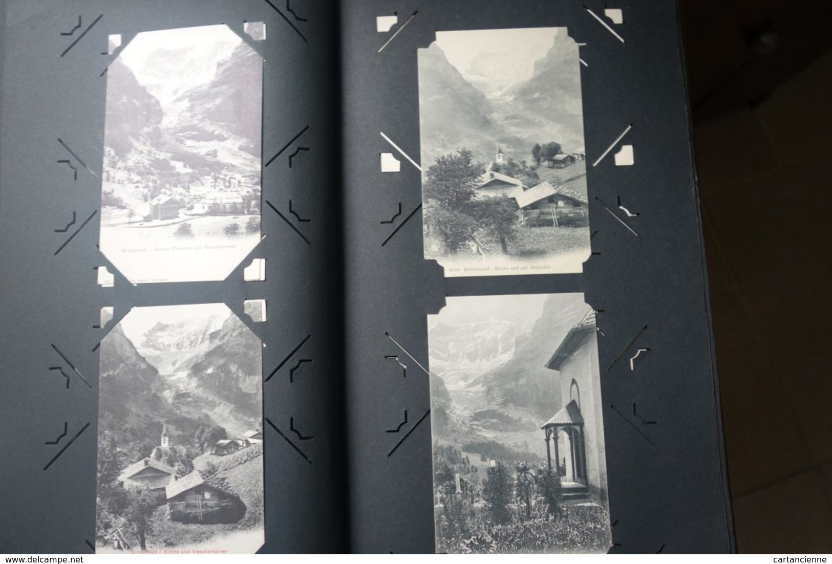 Album d'environ 250 cartes de SUISSE - 1906