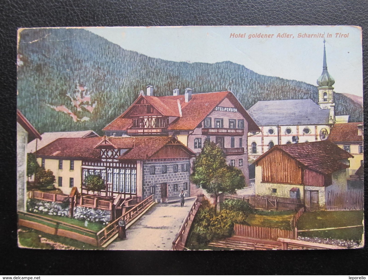 AK SCHARNITZ Hotel Ca.1910 /  D*43937 - Scharnitz