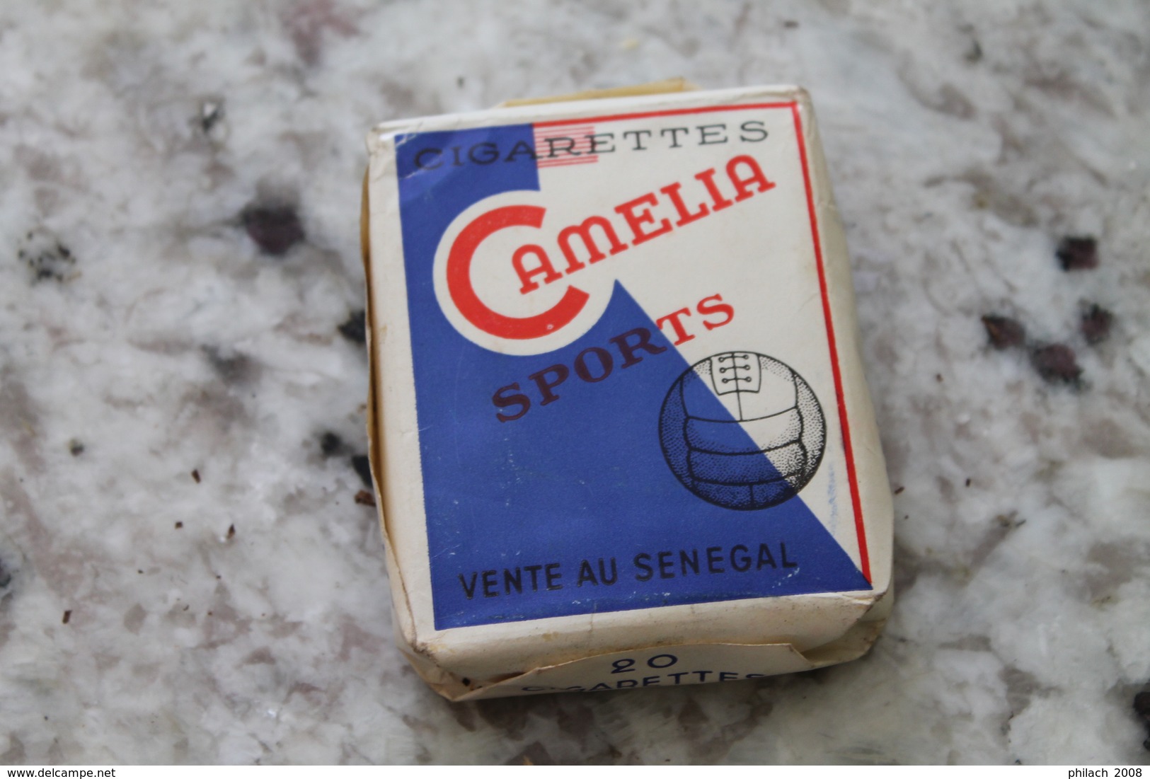 Paquet de cigarettes CAMELIA vendues au Sénégal dans les années 60/70