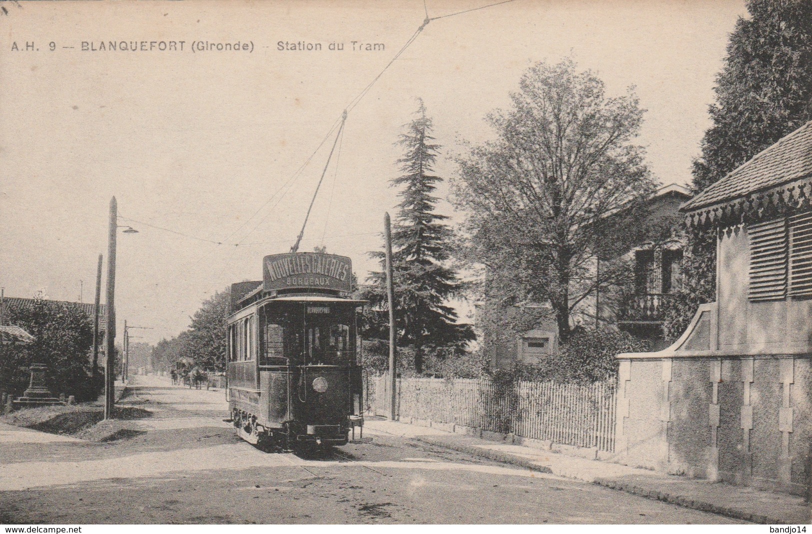 Blanquefort - Station Du Tram - Scan Recto-verso - Blanquefort