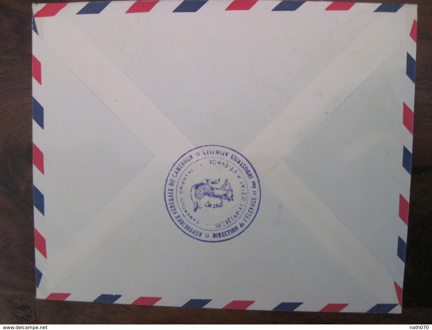 CAMEROUN Oriental France Institut MERIEUX Lettre Enveloppe Cover Colonie AOF - Cartas & Documentos