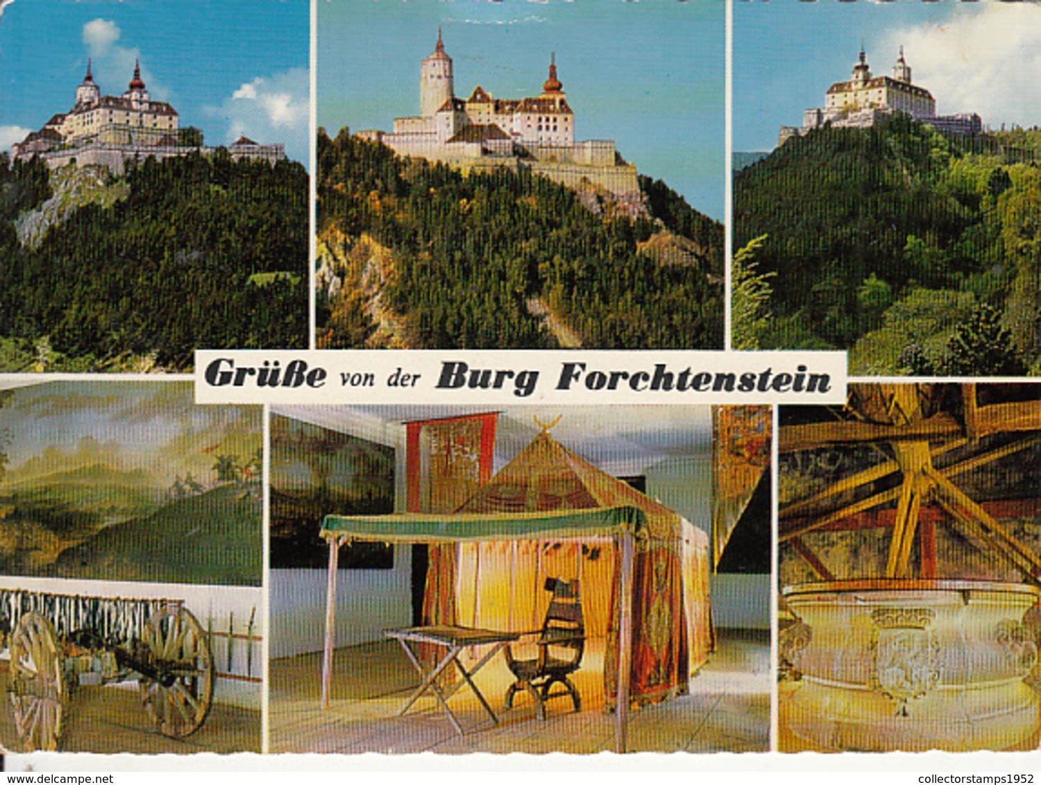 87304-FORCHTENSTEIN- THE CASTLE, DIFFERENT VIEWS, INTERIOR - Forchenstein