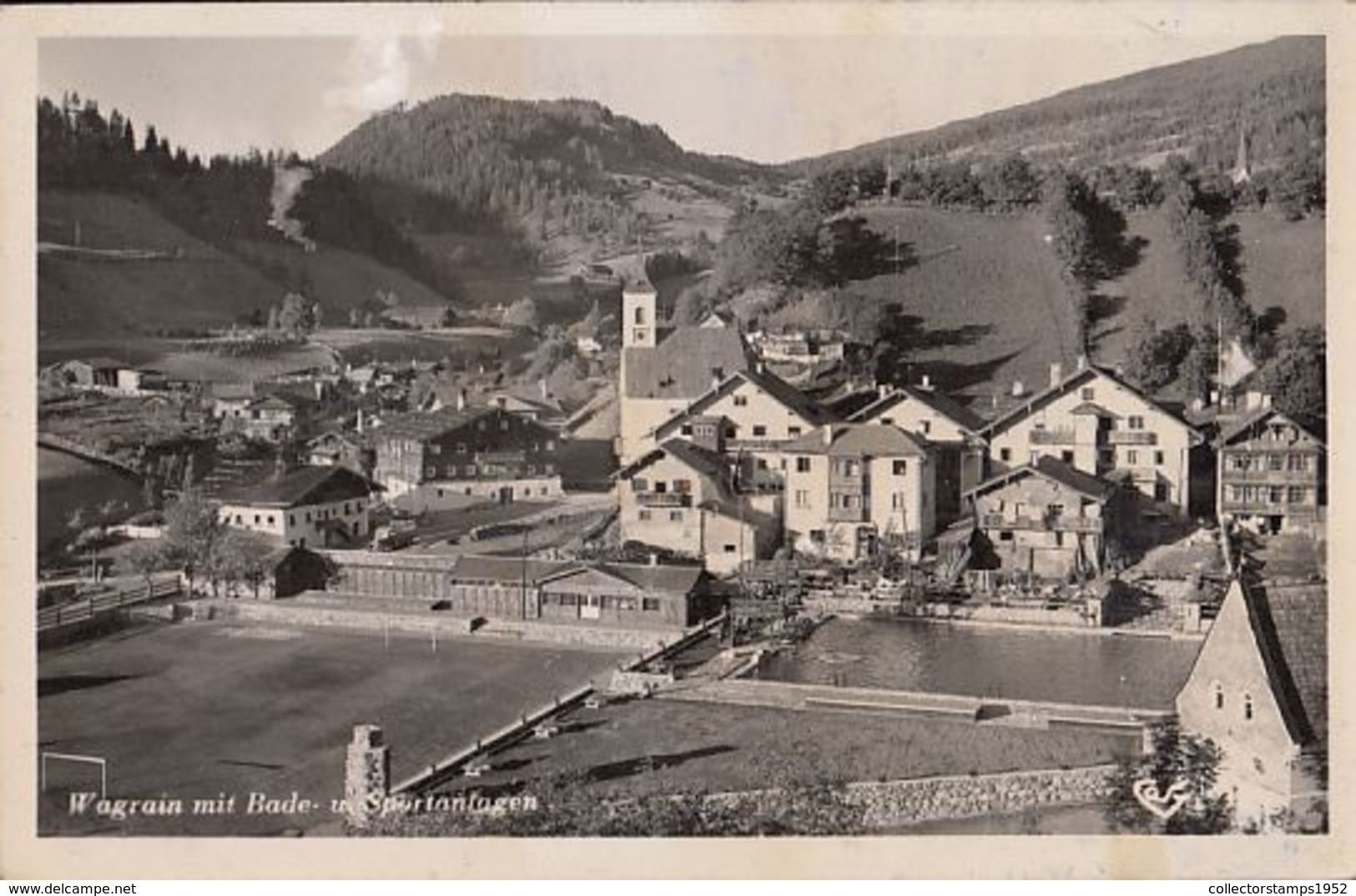 87315- WAGRAIN- PARTIAL PANORAMA, SWIMMING POOL - Wagrain