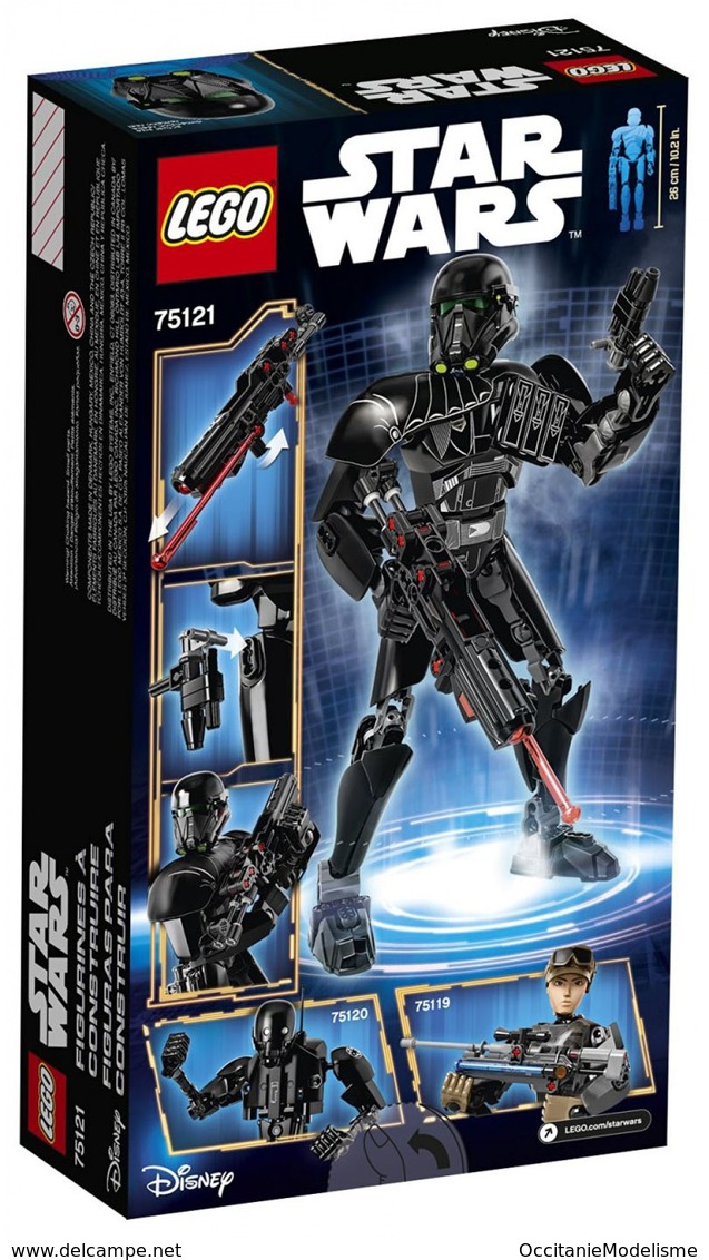 Lego Star Wars - IMPERIAL DEATH TROOPER Buildable Figure Figurine Réf. 75121 Neuf - Sin Clasificación