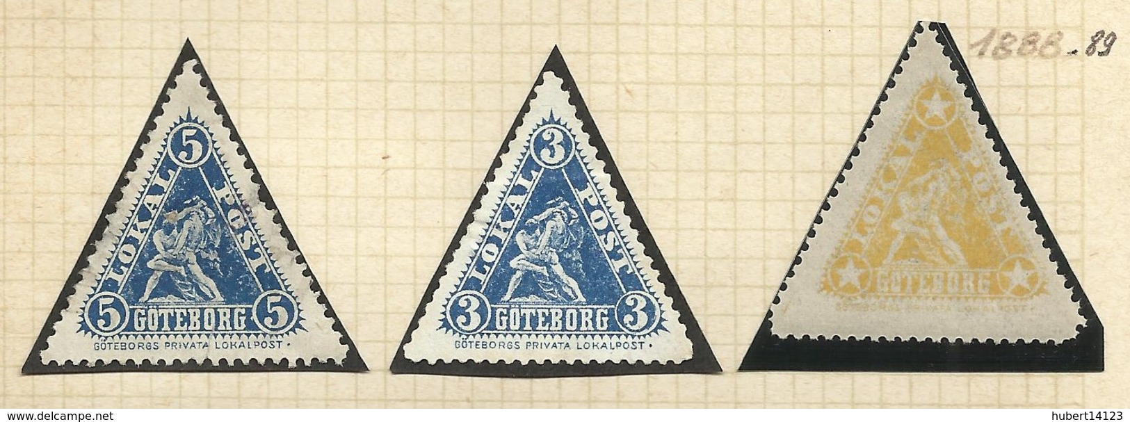 SUEDE SWENDEN GOTEBORG 1888 - Local Post Stamps