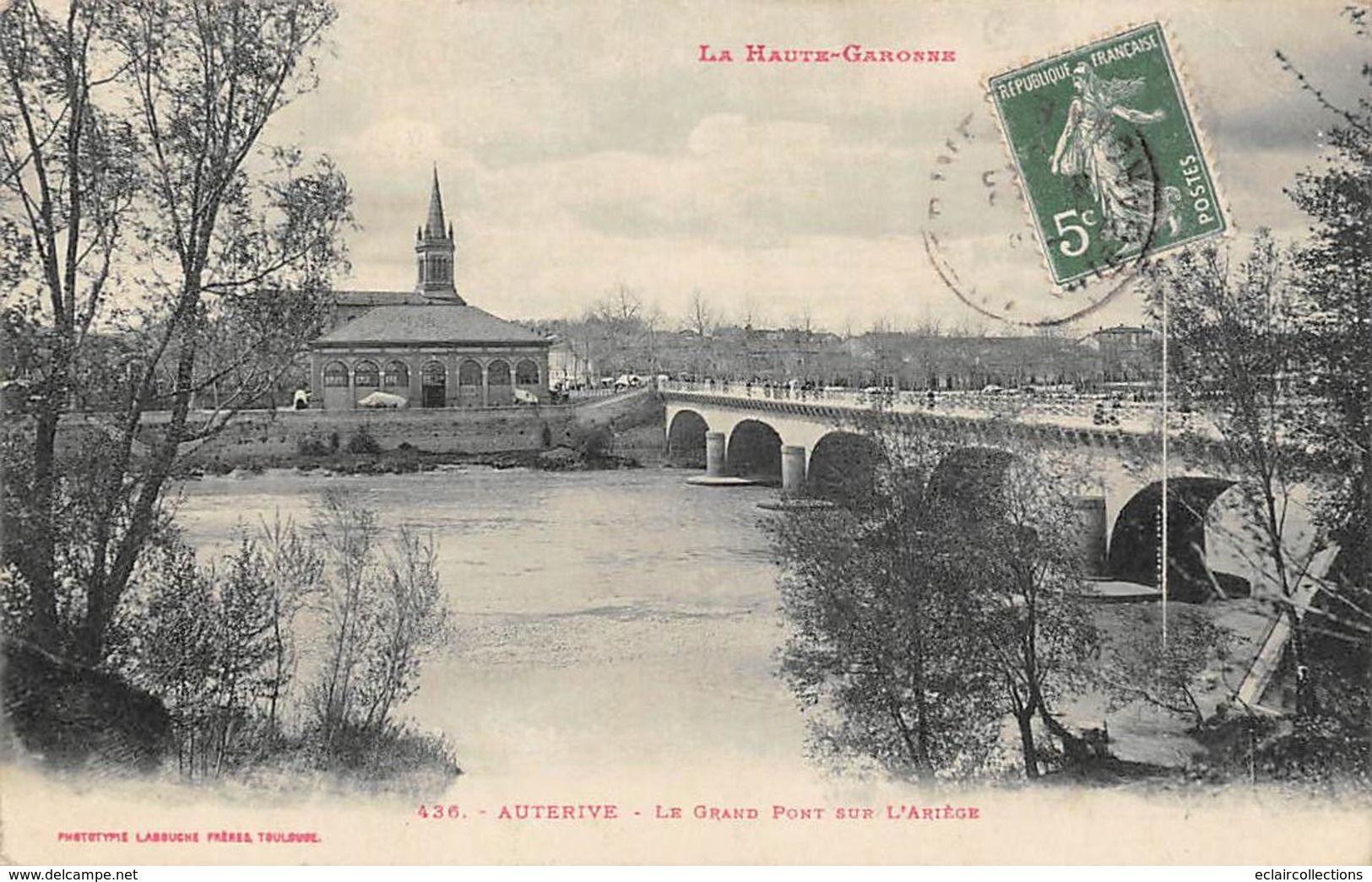 Auterive     31        Le Grand Pont Sur L'Ariège           (Voir Scan) - Sonstige & Ohne Zuordnung