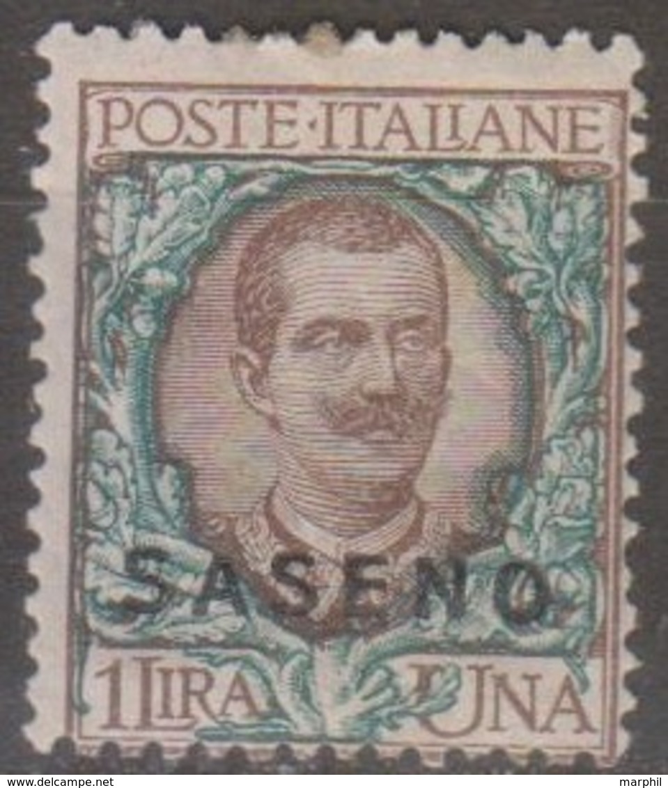 Italia Colonie Saseno 1923 SaN°8 MH/* Vedere Scansione - Saseno