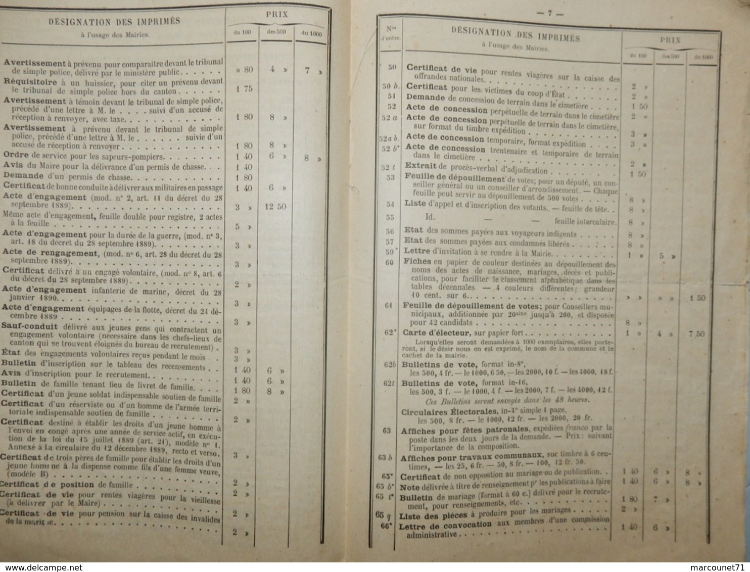 RARE DOCUMENT 1895 RADENEZ MONTDIDIER SOMME LIVRET IMPRIMÉE ADMINISTRATIF USAGES DES SOCIÉTÉS SECOURS MUTUELS MAIRIES - Management