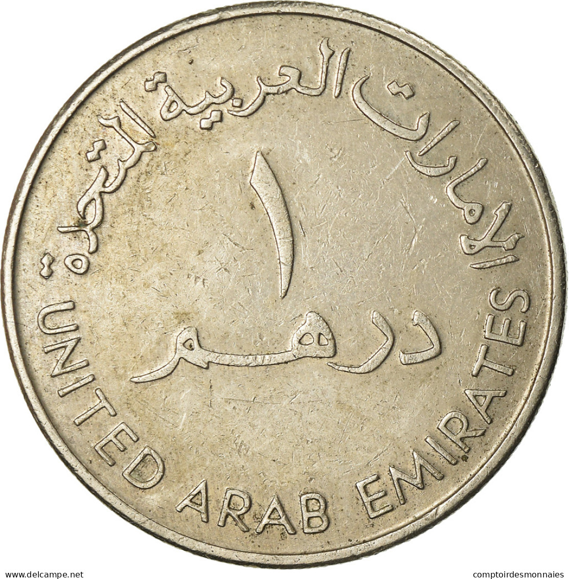 Monnaie, United Arab Emirates, Dirham, 1988, British Royal Mint, TTB - Ver. Arab. Emirate