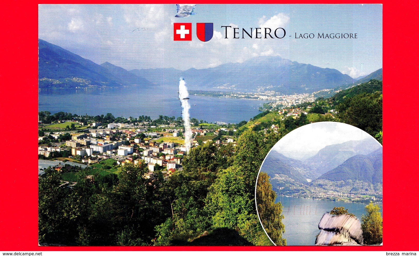 SVIZZERA ~ Cartolina Viaggiata Nel 2012 ~ TENERO - Lago Maggiore - Tenero-Contra