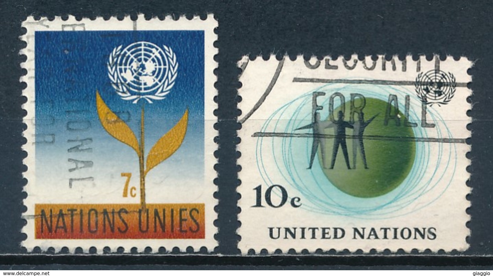 °°° ONU NEW YORK - Y&T N°122/23 - 1964 °°° - Used Stamps