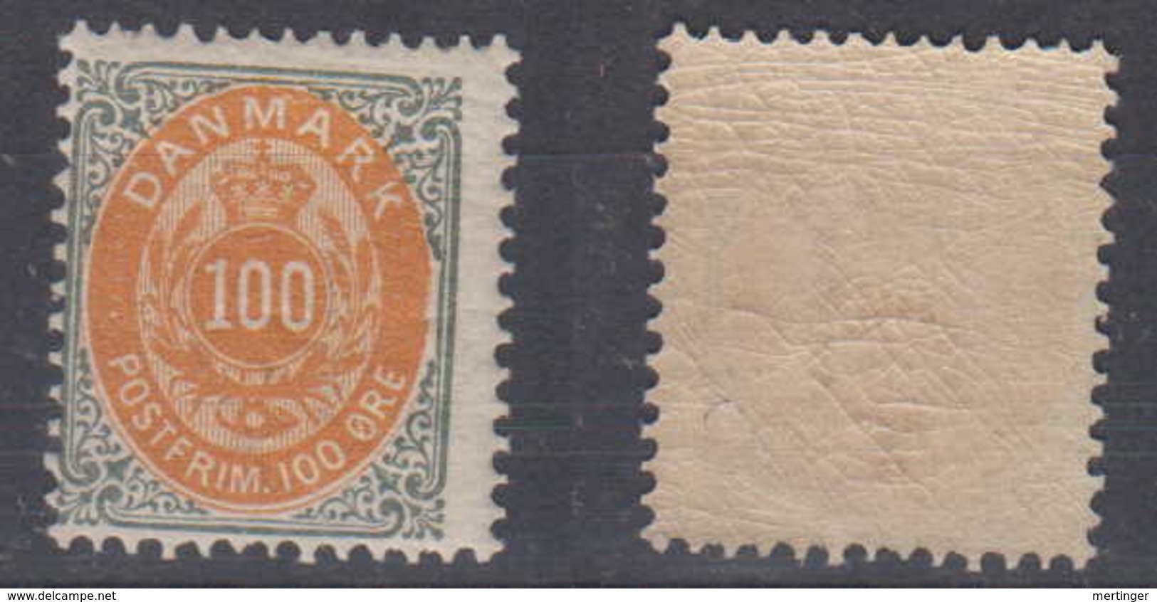 Dänemark Denmark Mi# 31 IZB ** MNH 100 Oere 1903 - Ungebraucht