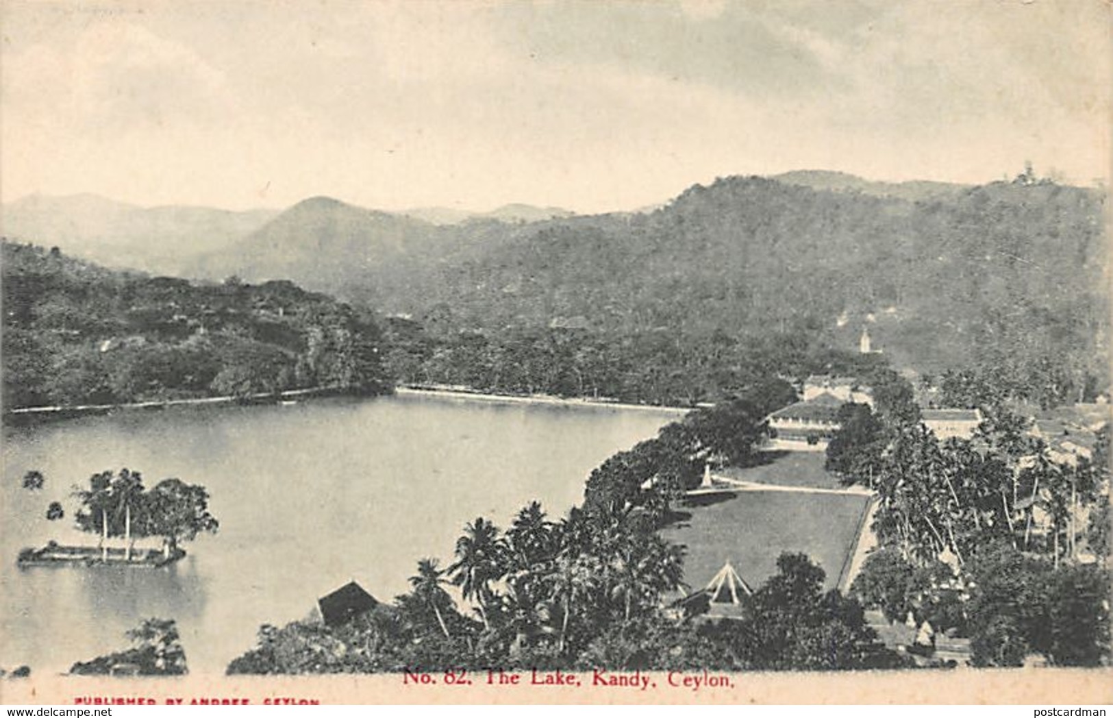 Sri Lanka - KANDY - The Lake - Publ. Andrée 82 - Sri Lanka (Ceylon)