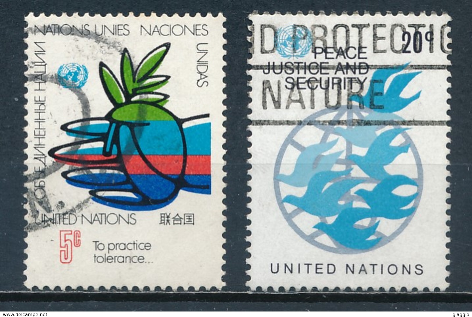 °°° ONU NEW YORK - Y&T N°296/99 - 1979 °°° - Used Stamps