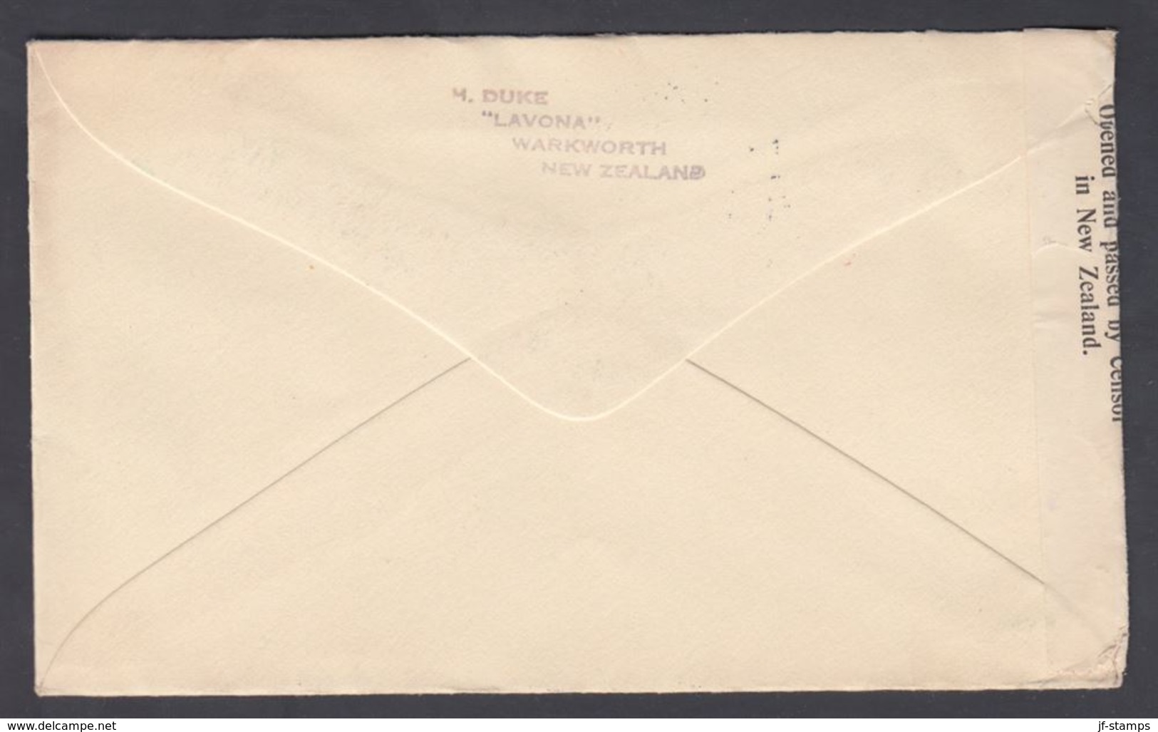 1940. New Zealand. CENTENNIAL OF NEW ZEALAND 2 Ex 1½ D On Cover To Sweden From WARKWO... (MICHEL 255) - JF323596 - Briefe U. Dokumente