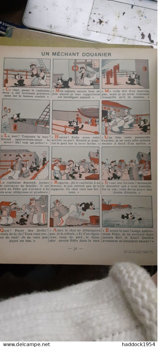 Félix Au Pôle Sud PAT SULLIVAN Hachette 1935 - Félix Le Chat