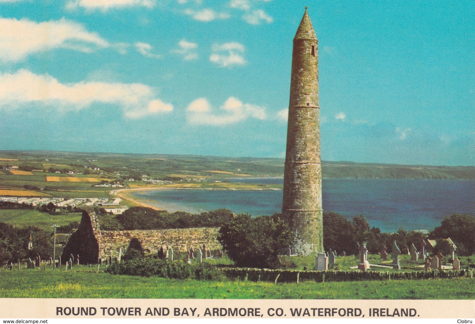 Irlande, Waterford, Ardmore, Round Tower An Bay - Waterford