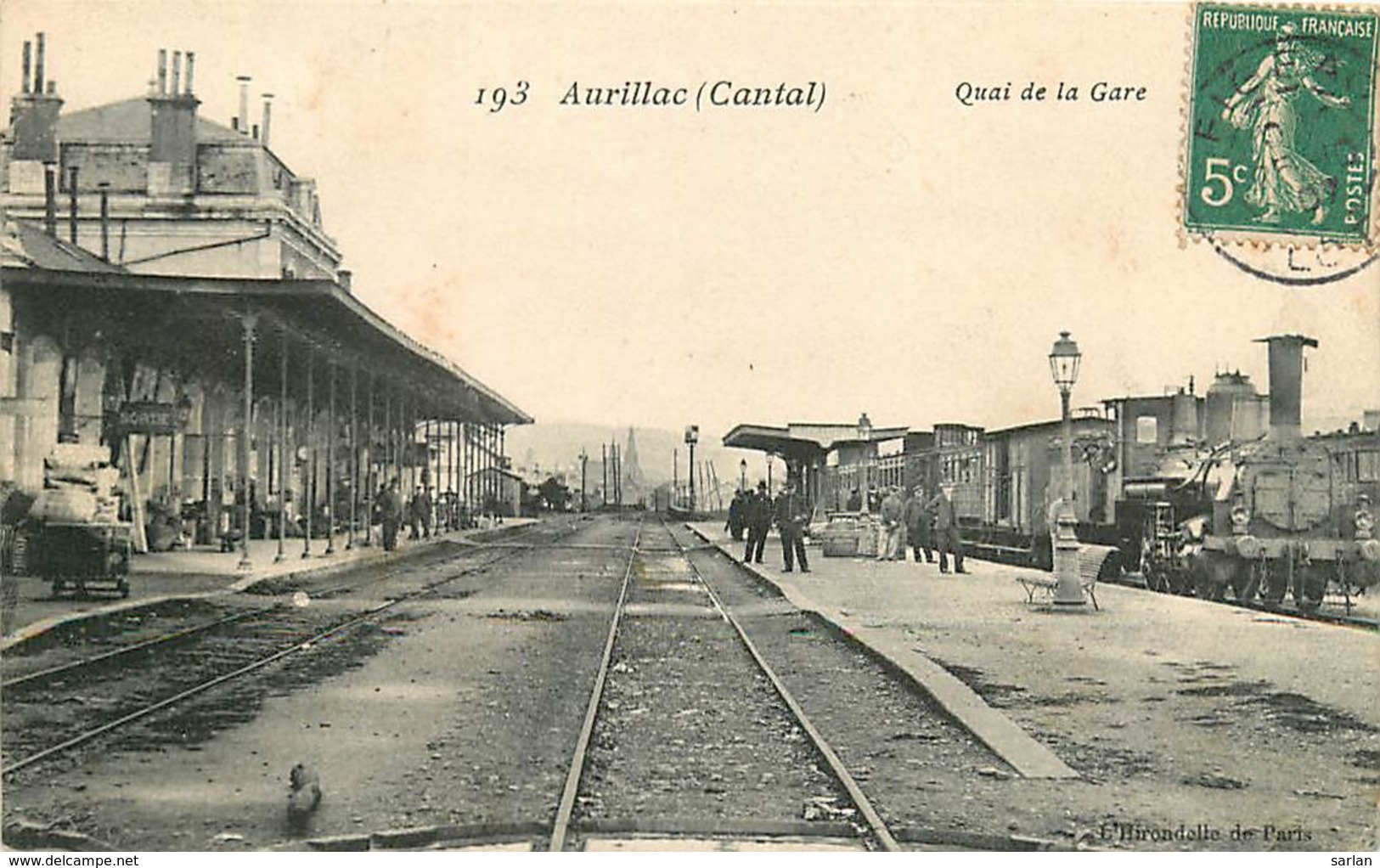 15 , AURILLAC , La Gare , CF * 350 06 - Aurillac