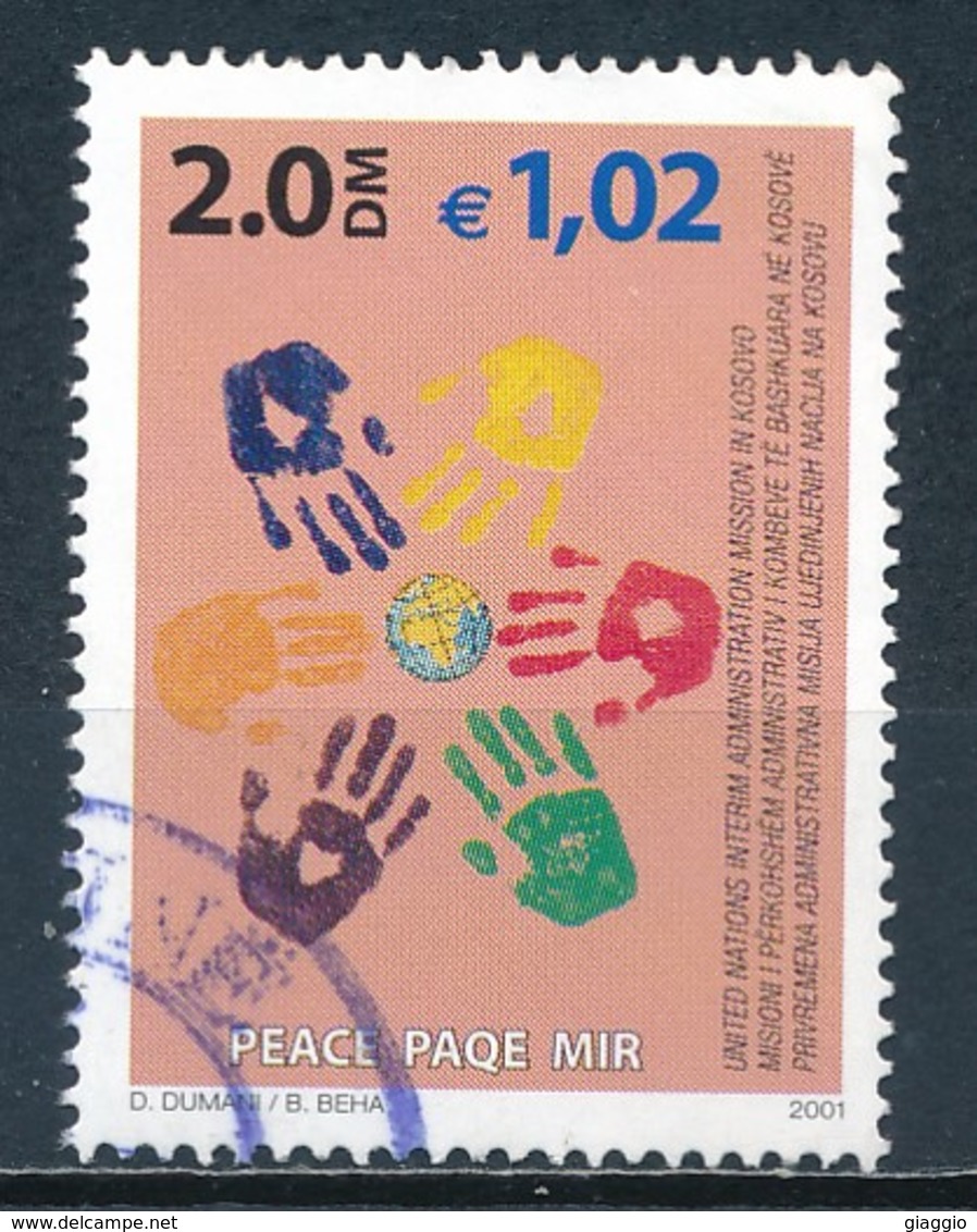 °°° ONU KOSOVO - 2001 °°° - Used Stamps