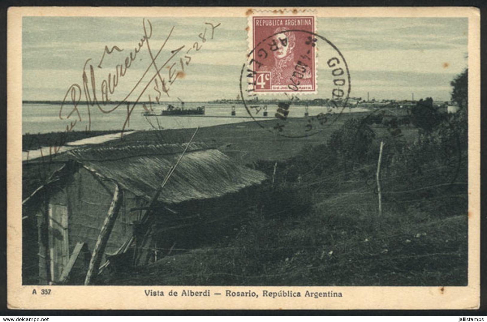 ARGENTINA: ROSARIO: View Of Alberdi, Used In 1927, Handsome - Argentinië