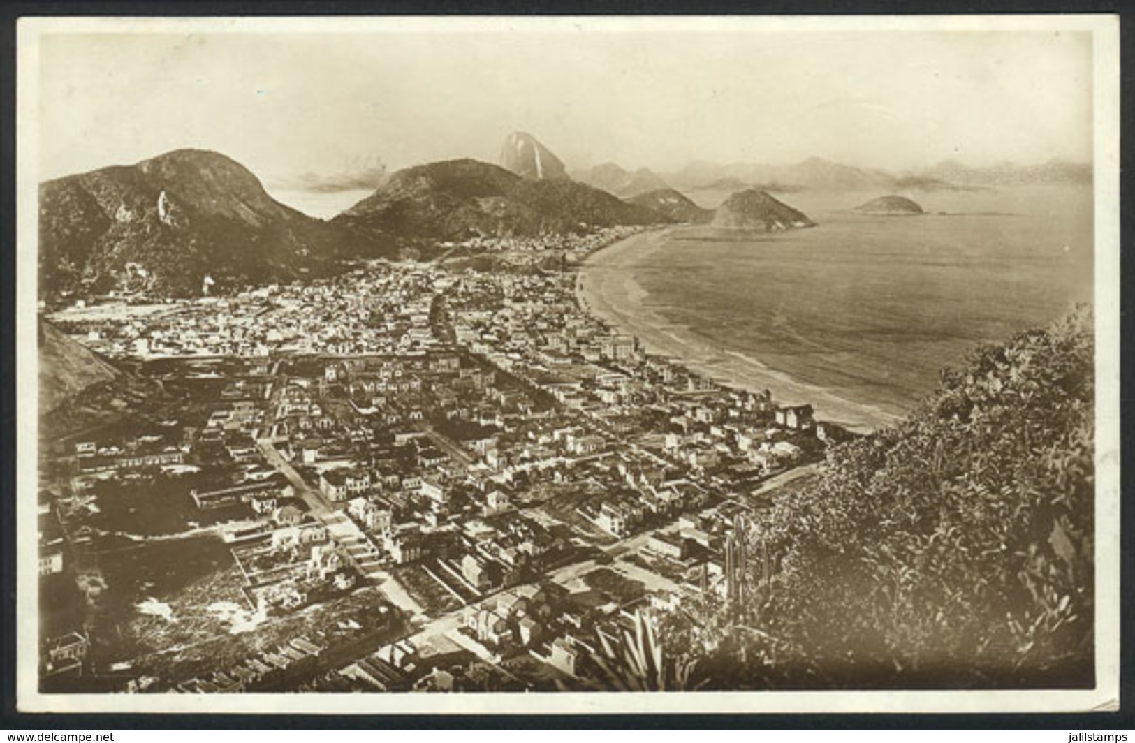 BRAZIL: RIO DE JANEIRO: Panorama, Used In 1923, VF Quality - Rio De Janeiro