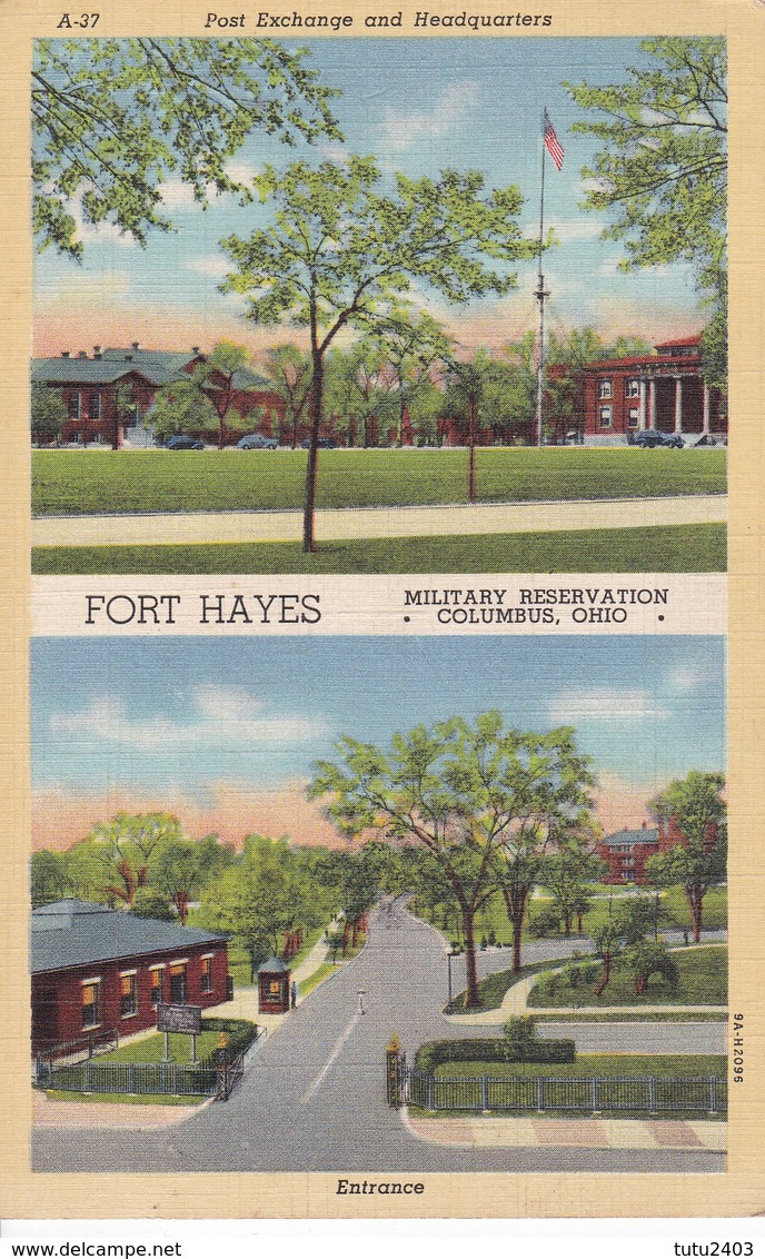 M FORT HAYES                              Militairy Reservation - Columbus