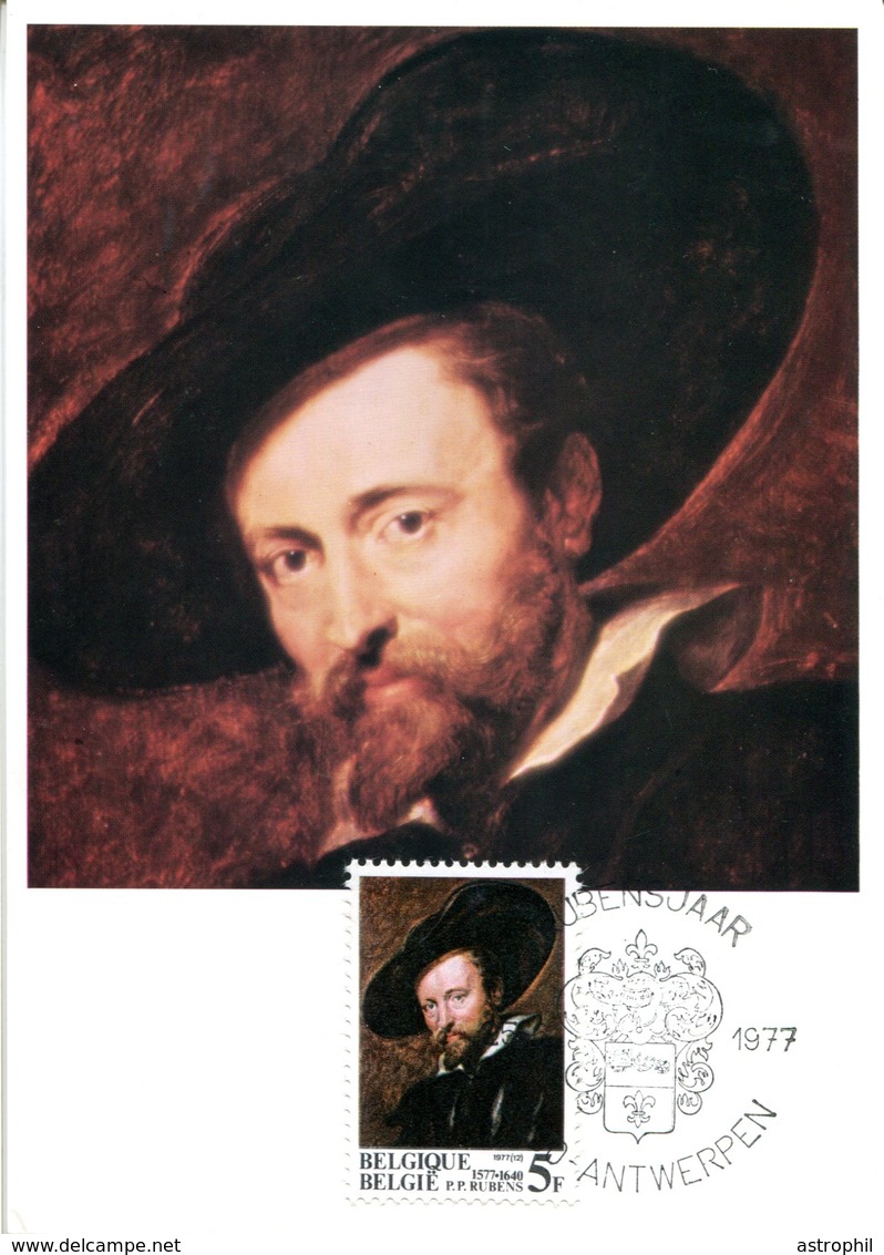 15177201 BE 19770625 Antwerpen;  Rubens; Fdc Cob1861 - 1971-1980