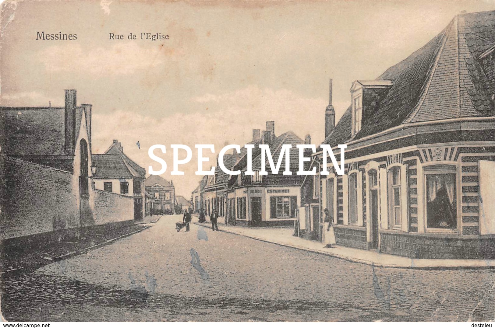 Rue De L'Eglise - Messines - Mesen - Mesen