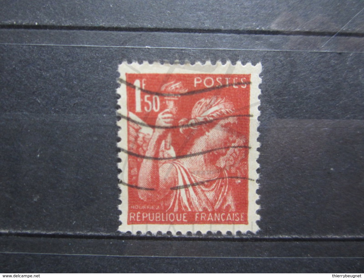 VEND BEAU TIMBRE FRANCE N° 652 , FOND LIGNE !!! - Used Stamps