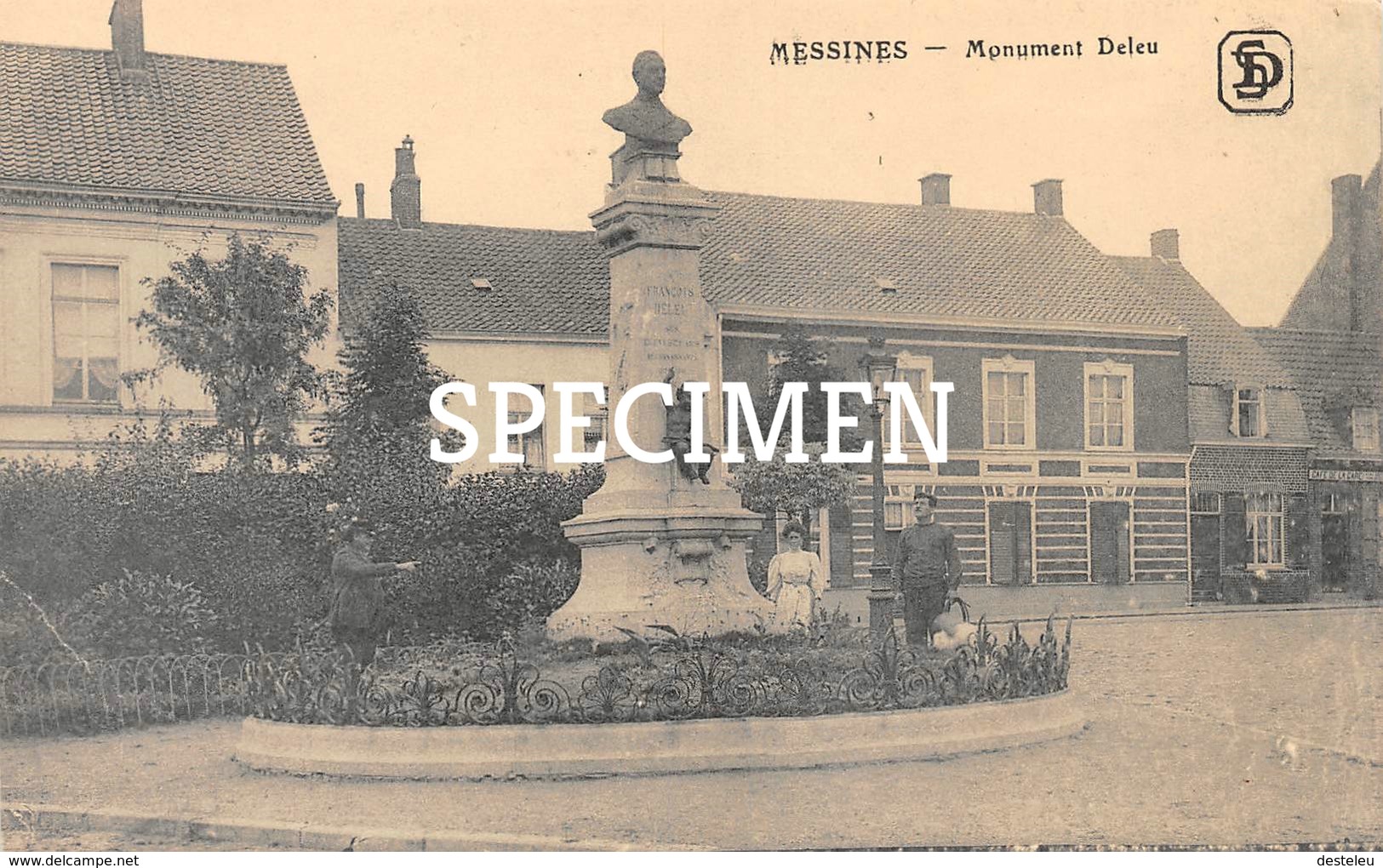 Monument Deleu - Messines - Mesen - Mesen