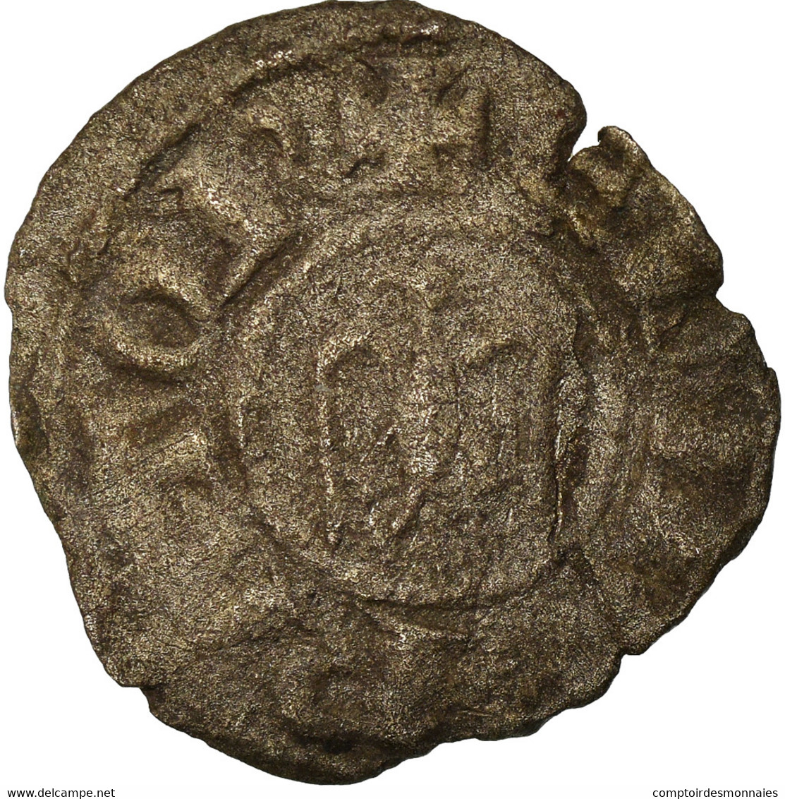 Monnaie, Italie, SICILY, Enrico VI, Denaro, 1194-1197, Messina, TB+, Billon - Sicilia