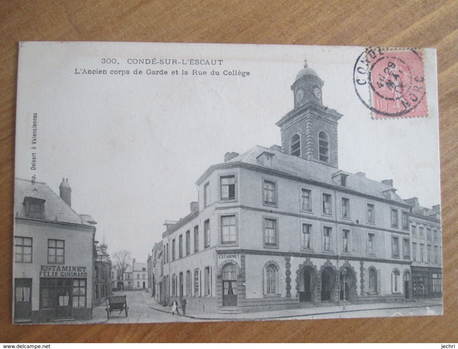 Conde Sur L Escaut . Ancien Corp De Garde . Estaminet Felix Guignard - Conde Sur Escaut