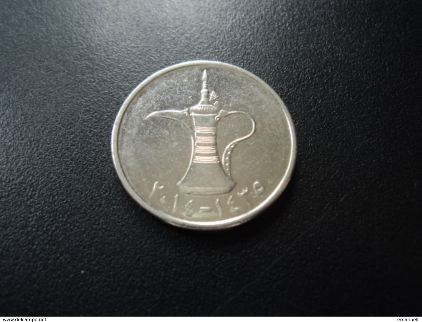 ÉMIRATS ARABES UNIS : 1 DIRHAM   2014 - 1435   KM 6.3       SUP+ - Ver. Arab. Emirate