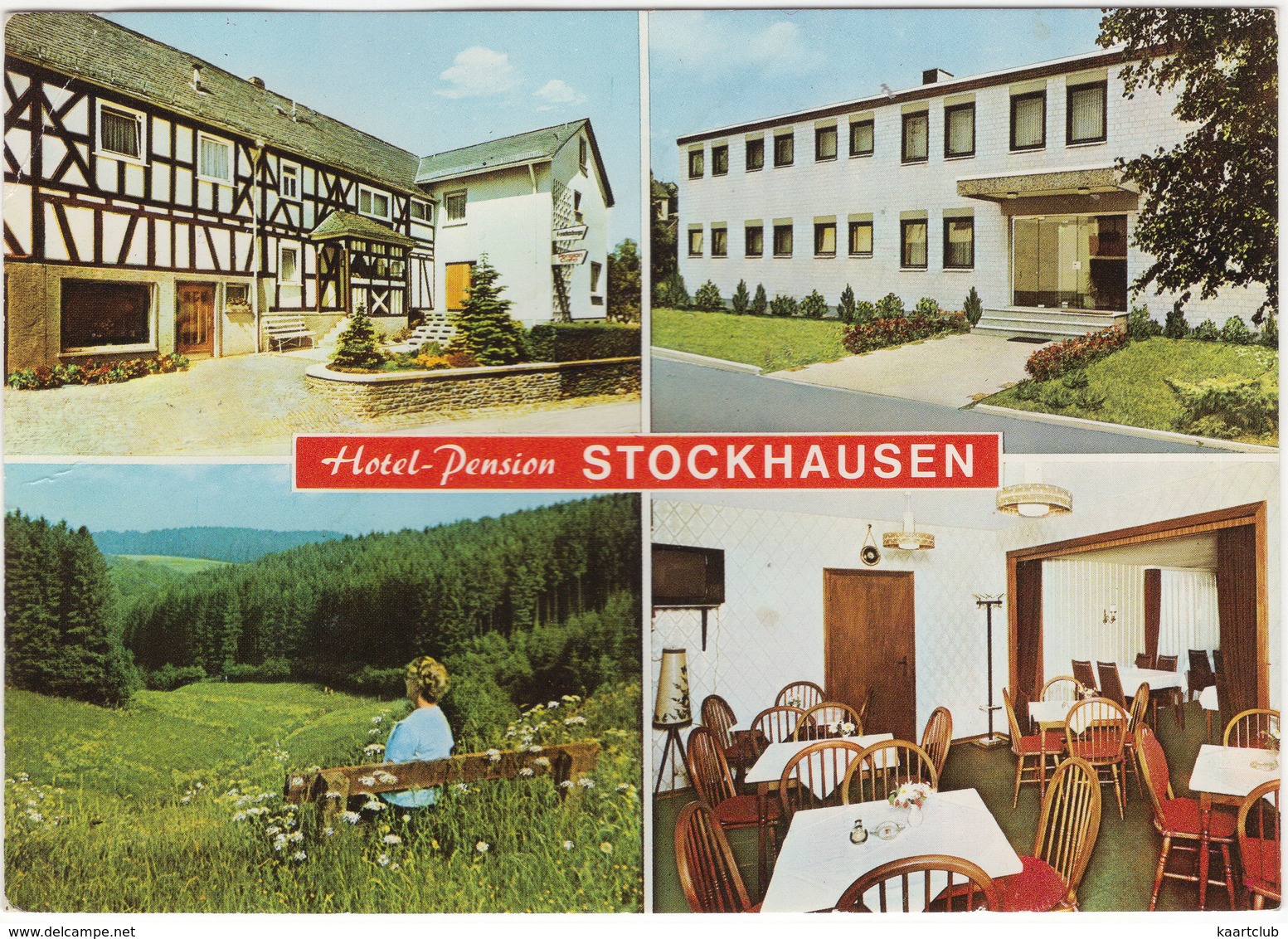 Müschenbach-Hachenburg - Hotel-Pension Café-Restaurant 'Stockhausen' - (Westerwald, D.) - Hachenburg