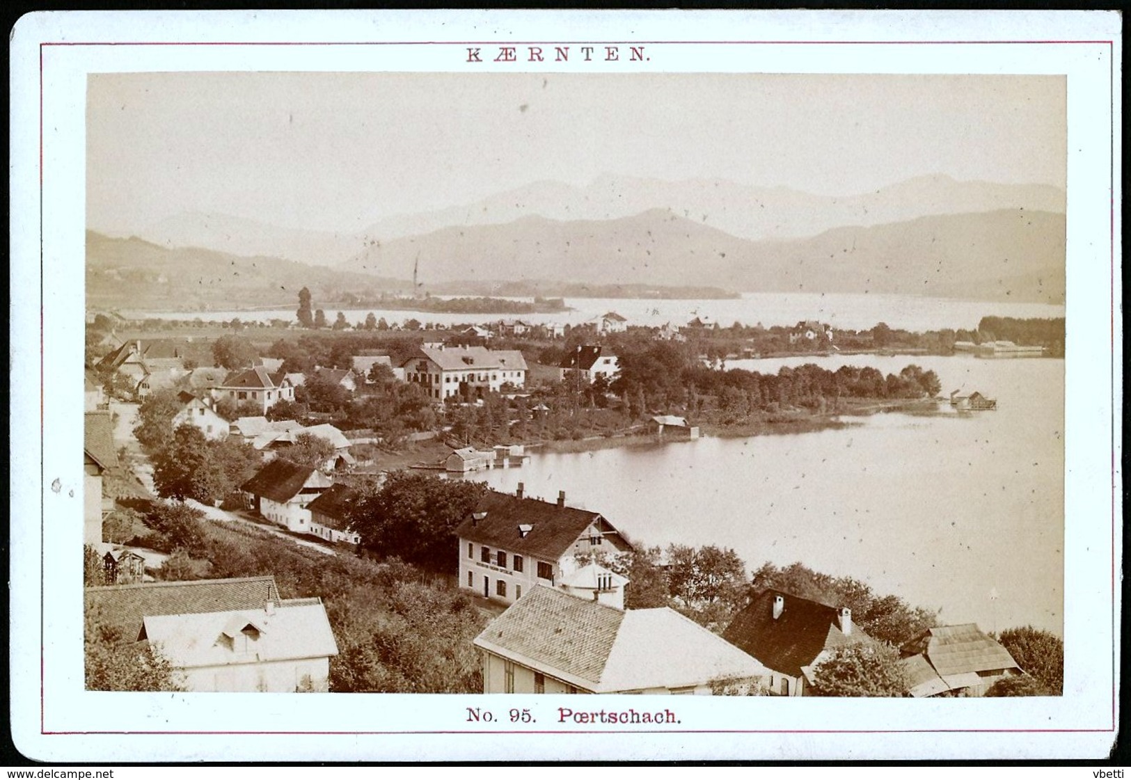 Österreich / Austria: Poertschach (Pörtschach Am Wörthersee)  Cca1890 - Lieux