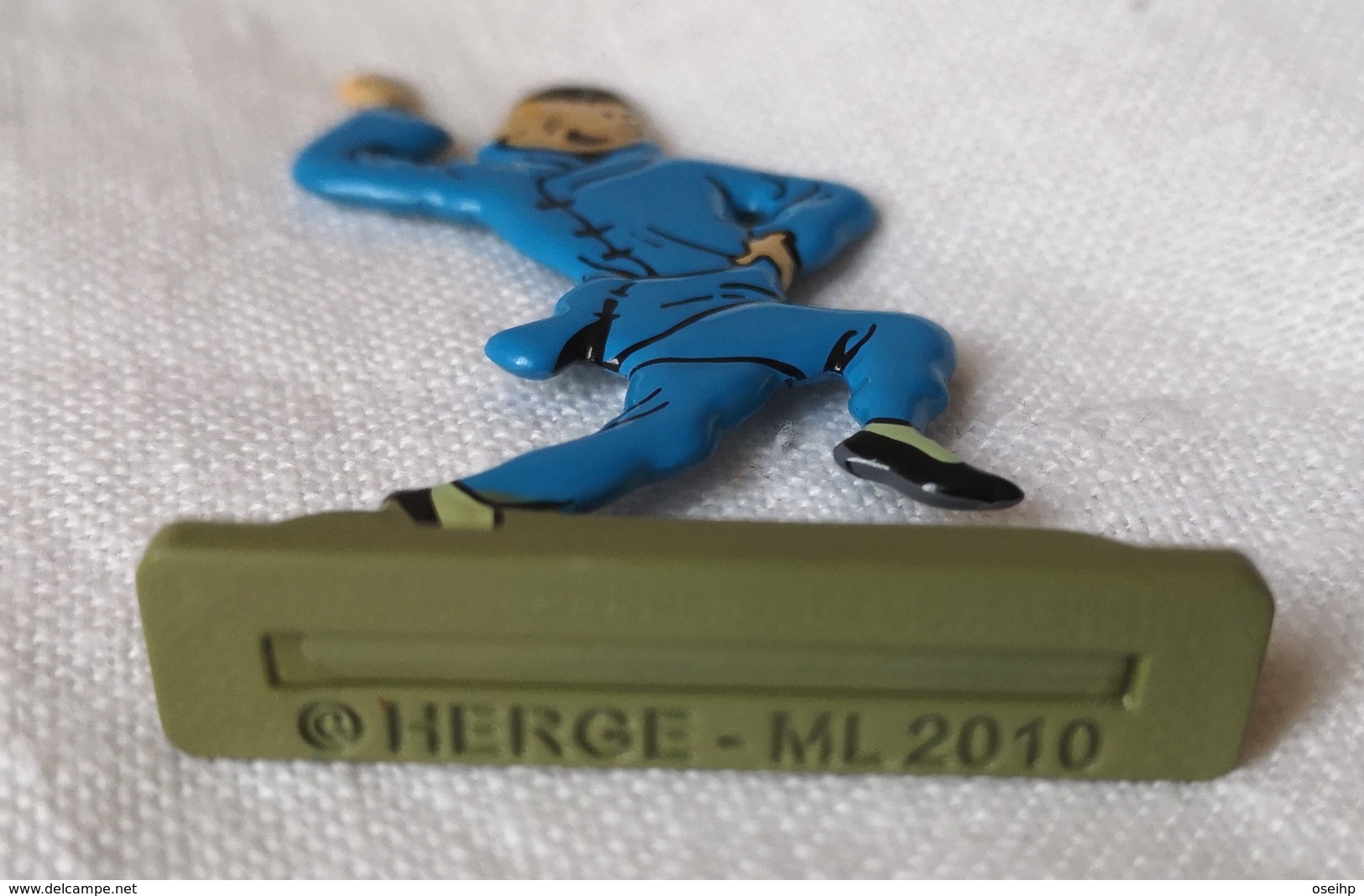 Figurine Métal Hergé TINTIN Le Lotus Bleu ML 2010 - Tintin