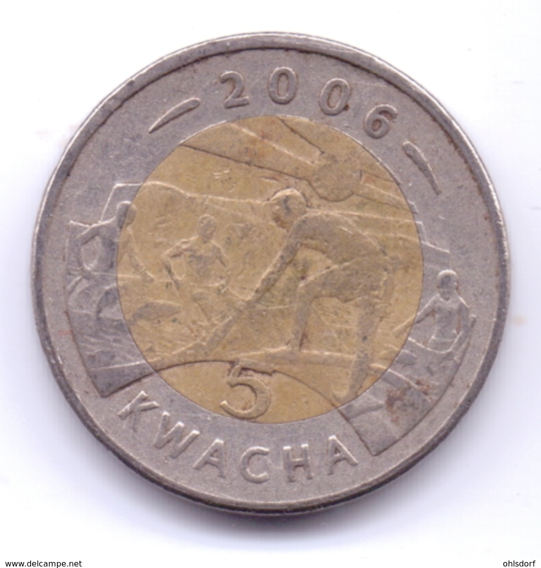 MALAWI 2006: 5 Kwacha, KM 37 - Malawi