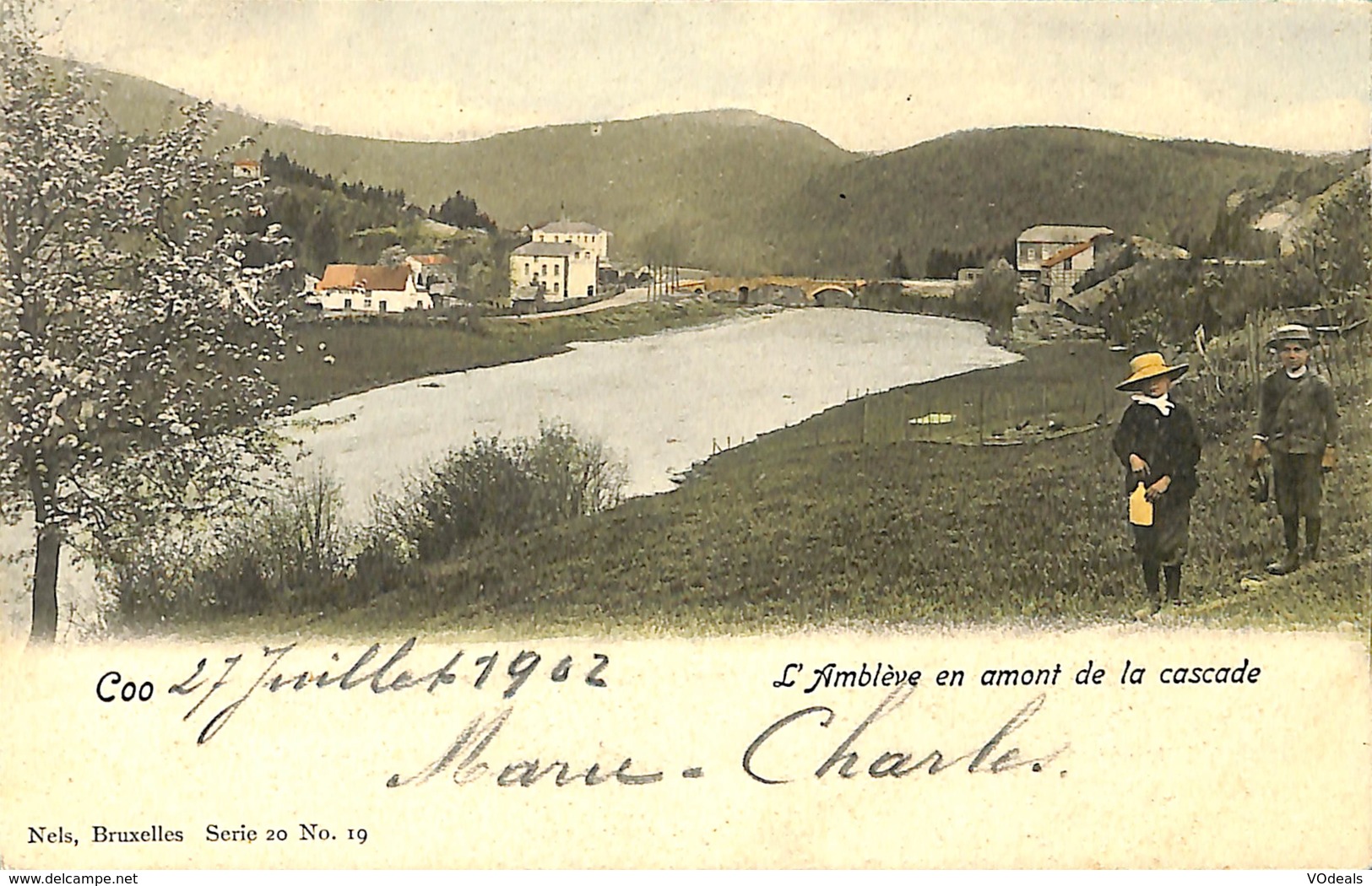 026 754 - CPA - Coo - L'Amblève En Amont De La Cascade - Stavelot