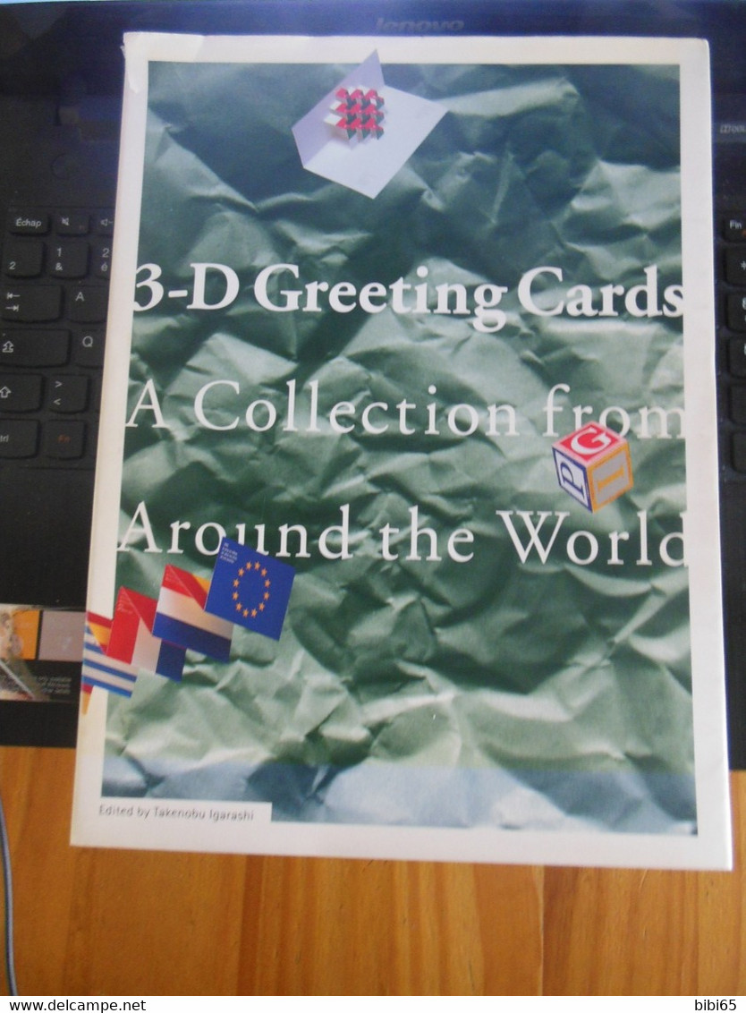 3-D GREETING CARDS A COLLECTION FROM AROUND THE WORLD EDITED BY TAKENOBU IGARASHI 150 PAGES - Beaux-Arts