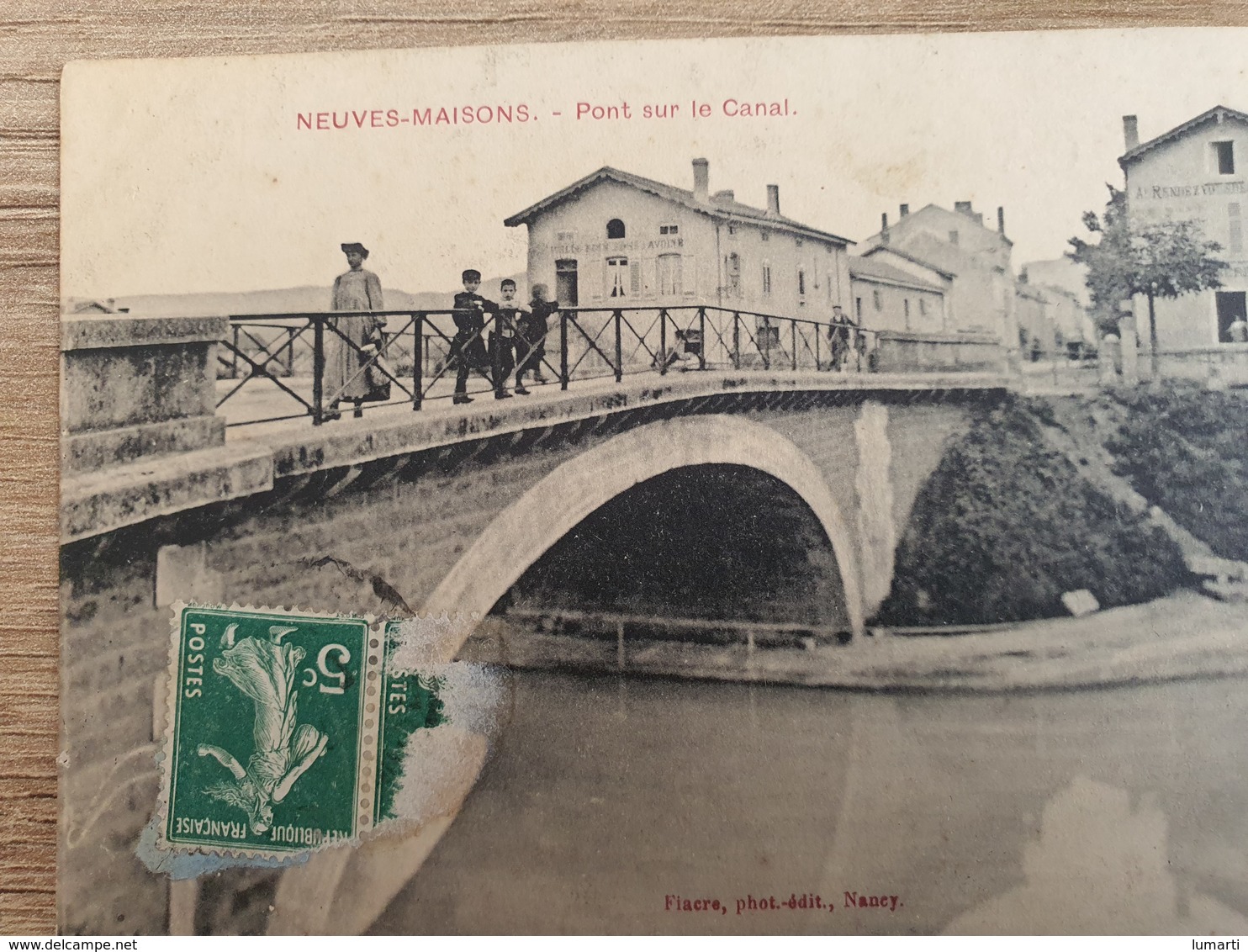 CPA Dpt 54 - Neuves Maisons Pont Sur Le Canal - 1912  (livraison Gratuit France) - Neuves Maisons