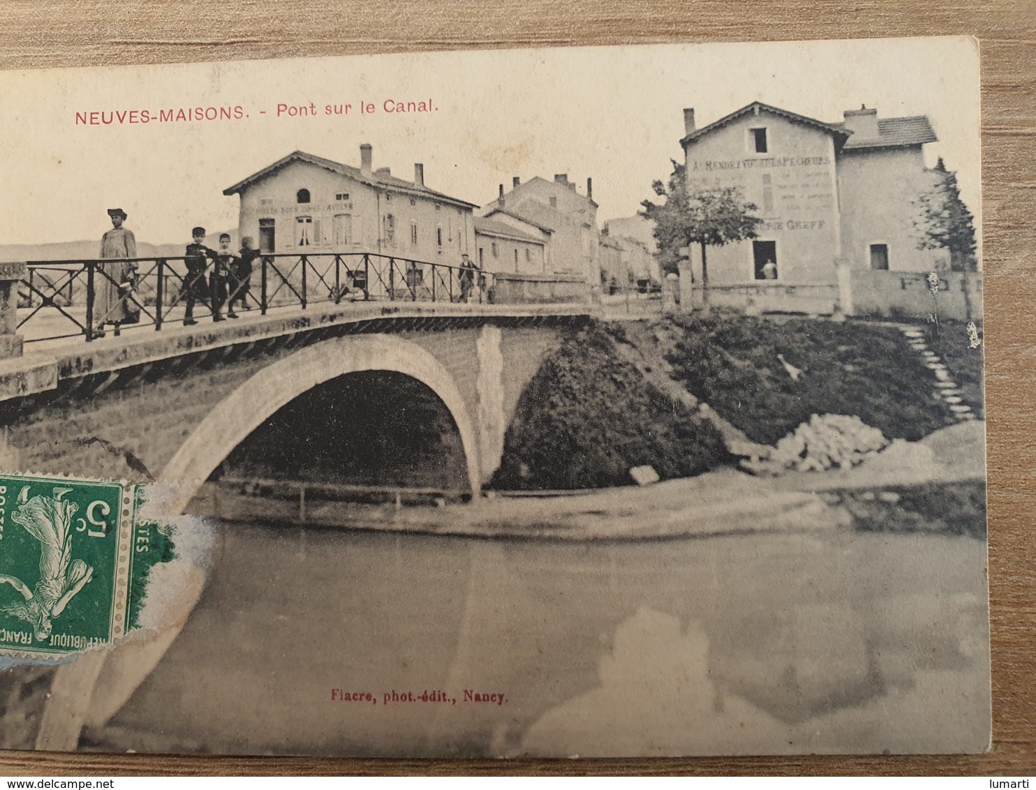 CPA Dpt 54 - Neuves Maisons Pont Sur Le Canal - 1912  (livraison Gratuit France) - Neuves Maisons