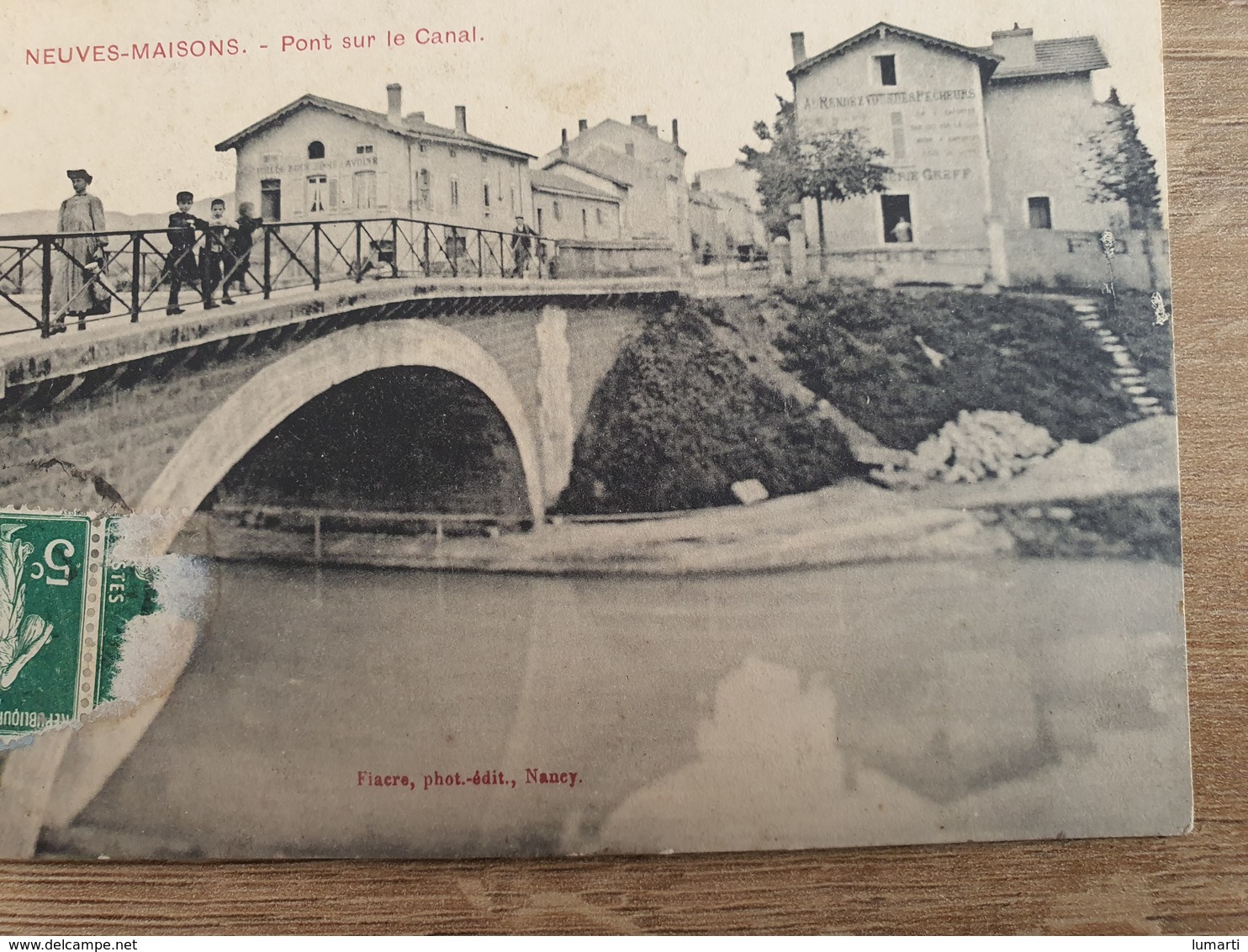 CPA Dpt 54 - Neuves Maisons Pont Sur Le Canal - 1912  (livraison Gratuit France) - Neuves Maisons