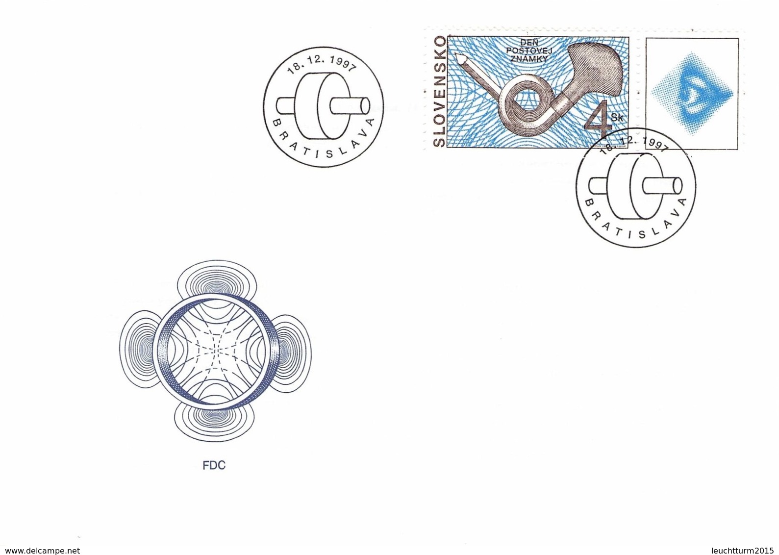 SLOWAKEI - 3 FDC 1997-1999 TAG DER BRIEFMARKE /ak492 - FDC