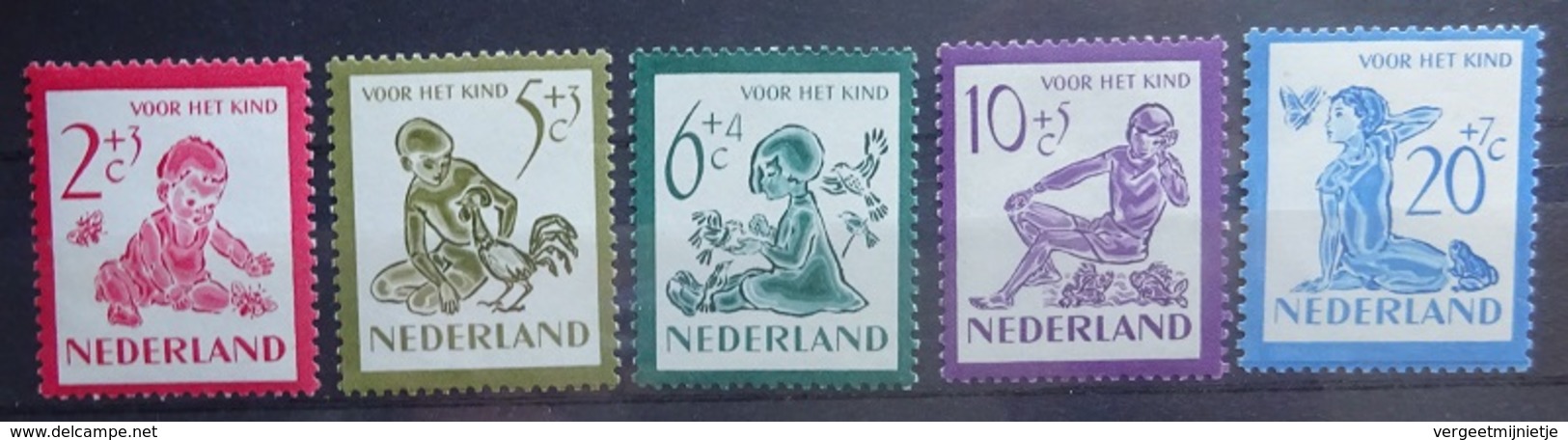 NEDERLAND  1950    Nr. 563 - 567    Postfris **  CW 34,00 Euro - Nuovi