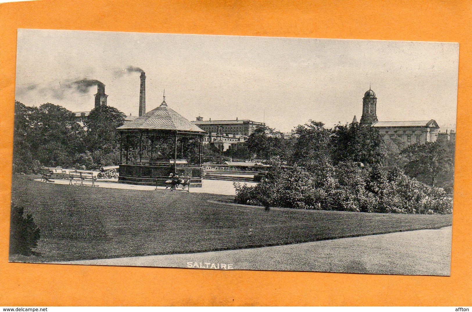 Saltaire UK 1903 Postcard - Bradford