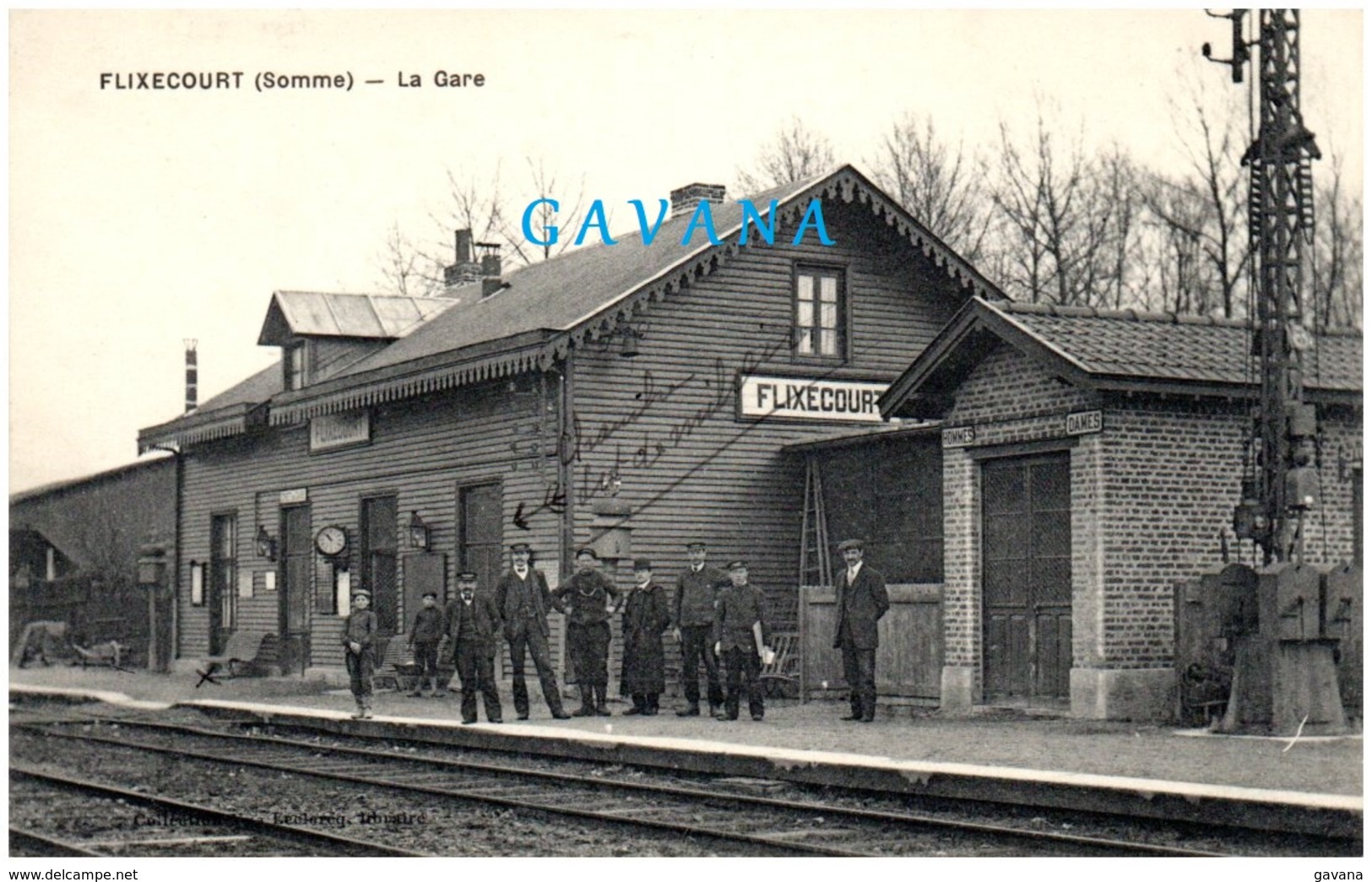 80 FLIXECOURT - La Gare - Flixecourt